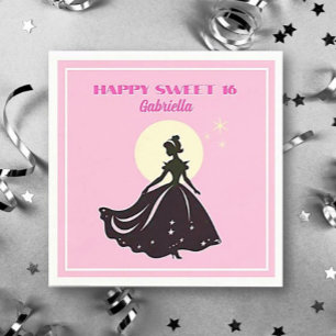 Sweet 16! Happy Birthday party Napkin
