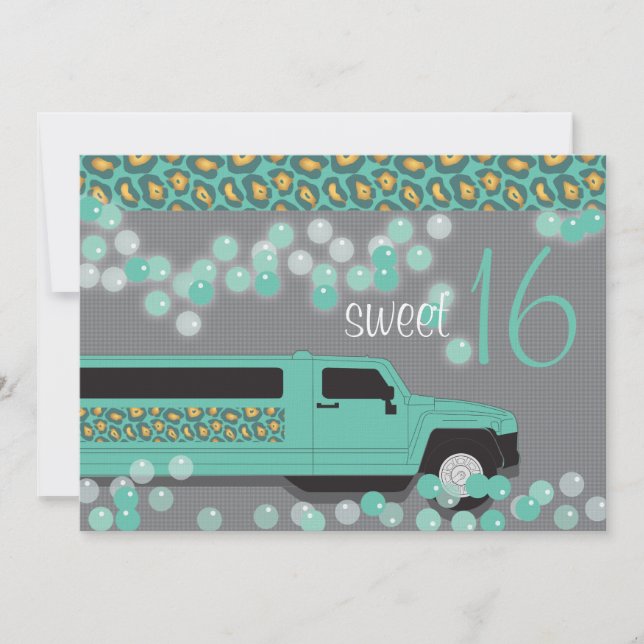 Sweet 16 Invitation (Front)