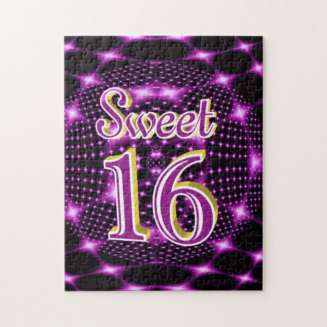 Sweet 16 jigsaw puzzle (Vertical)