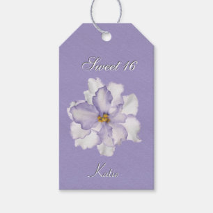 Sweet 16 Lavender Orchid Gift Tags