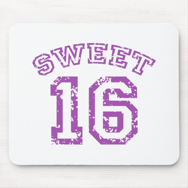 Sweet 16 mouse pad (Front)