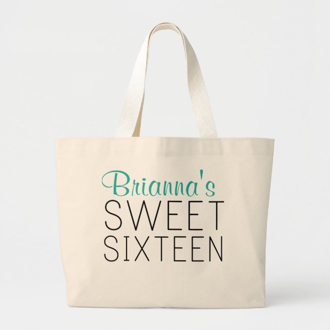 Sweet 16 Personalised Bag (Front)