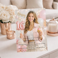 Sweet 16 photo birthday