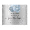 Sweet 16 silver blue budget save the date