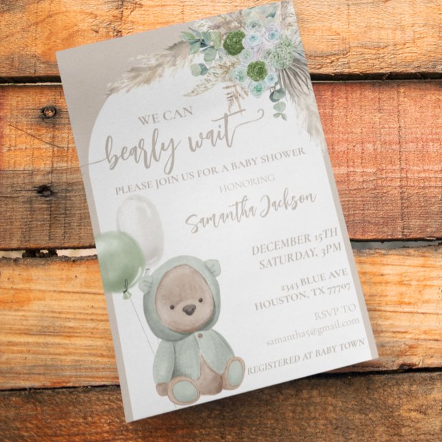 Sweet 16 Sixteen Birthday Party Boho Floral Dress  Invitation (Creator Uploaded)