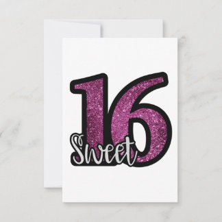 Sweet 16 Sixteen celebration