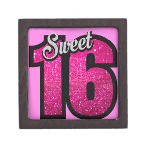 Sweet 16 Sixteen Gift Box