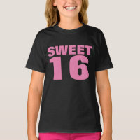 SWEET 16 SIXTEEN GIRLS T-SHIRTS TEES