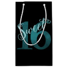 Sweet 16 | Teal Green Grunge and Faux Glitter