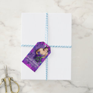 Sweet 16 Winter Snowflake Birthday Gift Tags