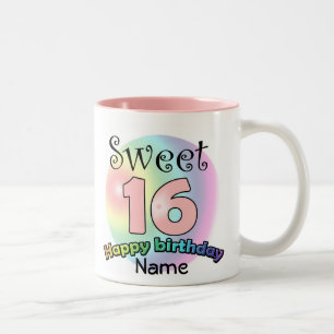 Sweet 16 (with nasty) Two-Tone coffee mug