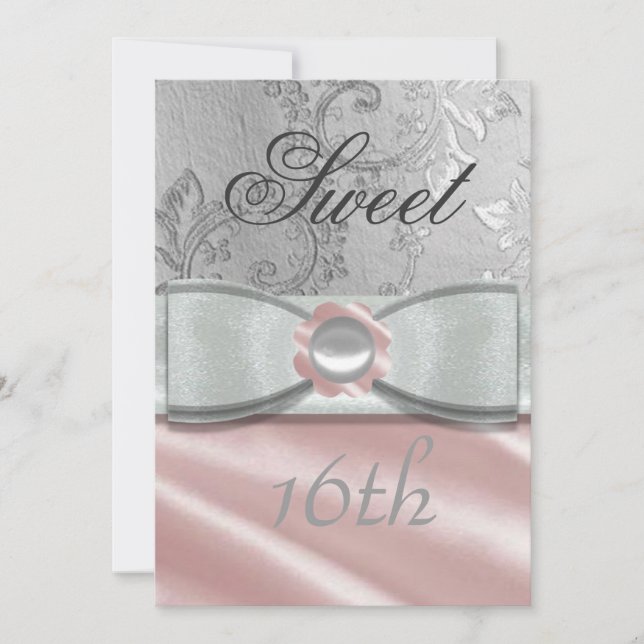 Sweet 16th Invitation (Front)