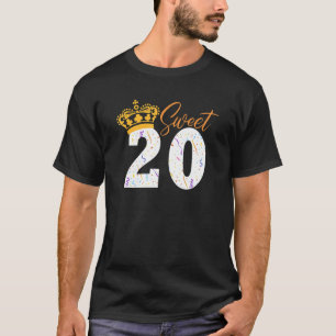 Sweet 20 20th Birthday 20 Years Old T-Shirt