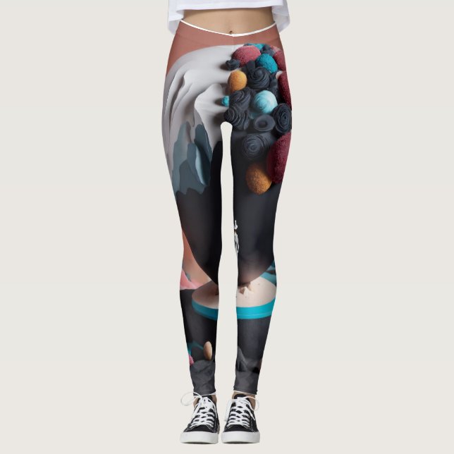 Sweet 3D printed Leggings (Front)