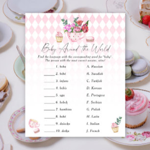 Sweet a brewing - Baby around the world game
