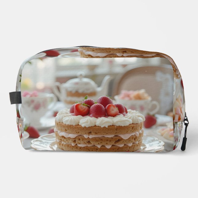 Sweet Afternoon Tea Time Dopp Kit (Front)