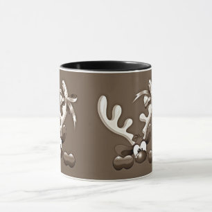 **SWEET AND CHARMING REINDEER CHRISTMAS** MUG