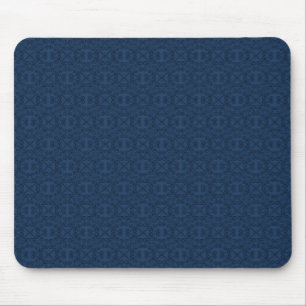 Sweet and Dainty Mousepad, Royal Blue Mouse Pad
