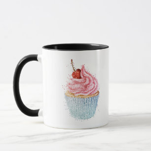 Sweet and Glitter Cupcake Mug