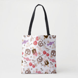Sweet and Salty Treats Pattern Tote Bag