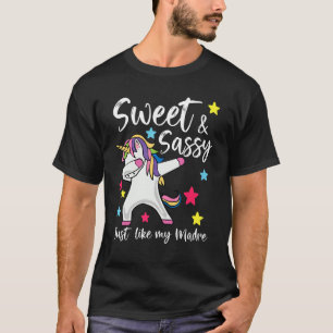 Sweet And Sassy Just Like My Madre Matching Mum & T-Shirt