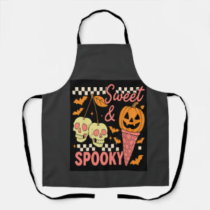 Sweet and Spooky Cute Halloween Apron