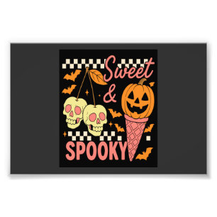 Sweet and Spooky Cute Halloween Photo Print