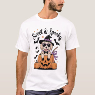 Sweet and Spooky Dog Halloween T-Shirt