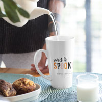 Sweet and Spooky Halloween Latte Mug | Cute Fall