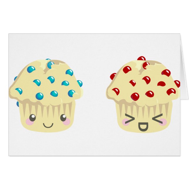 Sweet and Tart Muffin Pair (Front Horizontal)