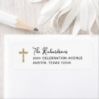 Sweet and Whimsical | Gold Cross Baptism
