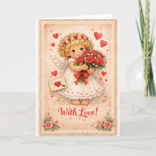 sweet angel children card