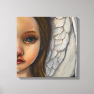 Sweet Angel Girl  Canvas Print