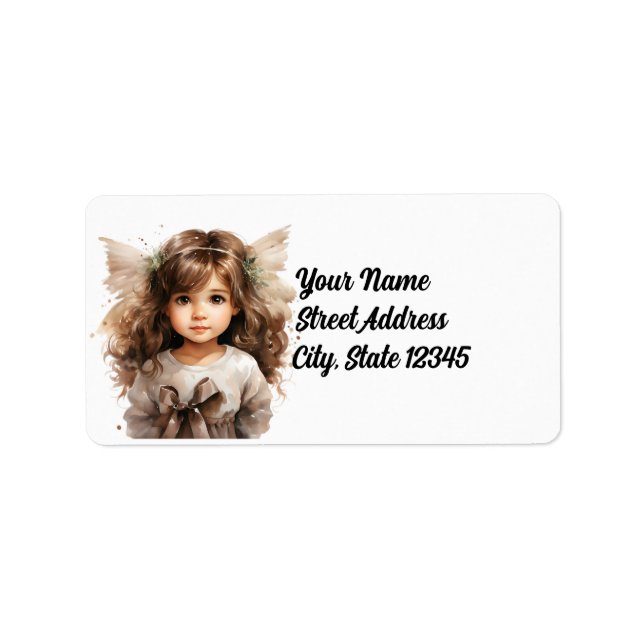 Sweet Angel Return Address Label (Front)