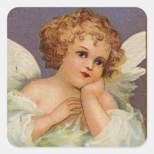 Sweet Angel Square Sticker