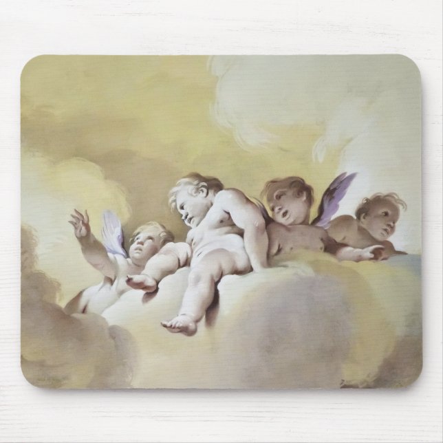 Sweet Angels in Heaven Mouse Pad (Front)