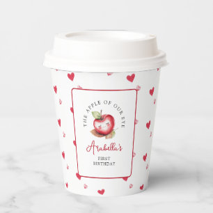 Sweet Apple Of Our Eye Birthday Paper Cups