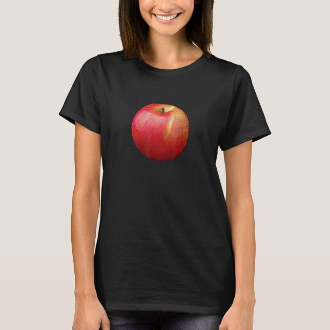 SWEET APPLE RED VIRTUAL FRUIT T-Shirt (Front)
