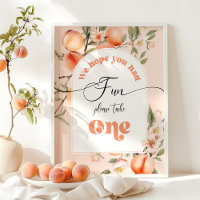 Sweet as a peach We hope you had fun birthday
