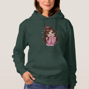 Sweet as a Pink Dream Little Heart Full of Joy Blu Hoodie