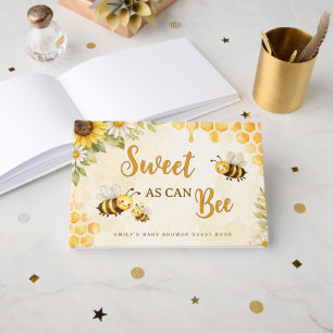 Sweet as Can Bee Baby Shower Guest Book