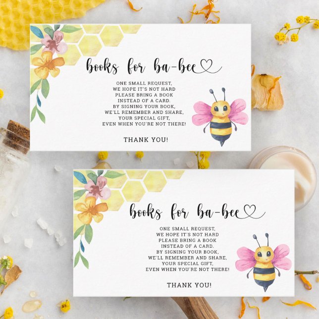 Sweet as can bee books for baby ticket  enclosure card (Creator Uploaded)