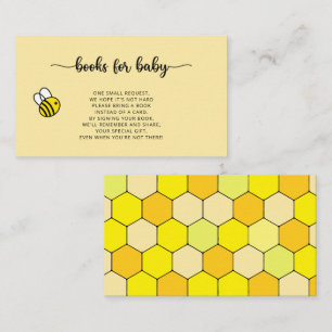 Sweet as can bee books for baby ticket enclosure card