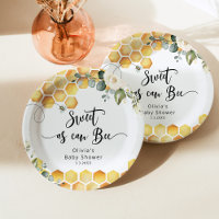 Sweet as can bee bumble bee baby shower
