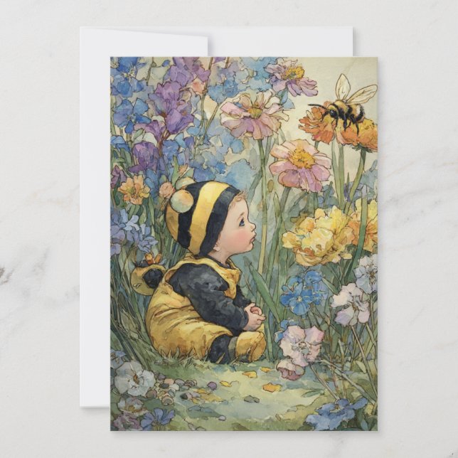 Sweet as Can Bee | Buzzing Love  Invitation (Front)