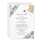 Sweet as can Bee Eucalyptus Baby Sprinkle