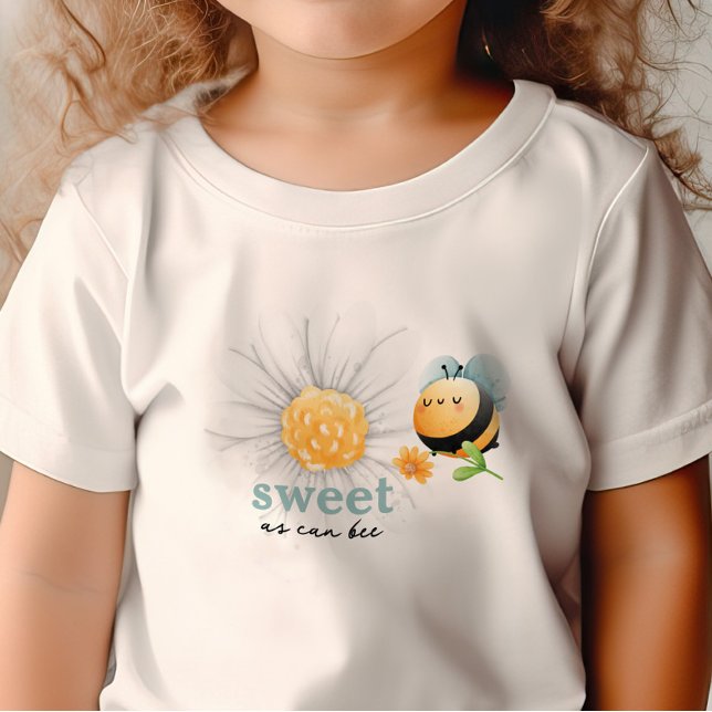 Sweet As Can Bee Girl T-Shirt (Creator Uploaded)