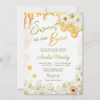 Sweet As Can Bee Honeycomb Baby Shower Sprinkle In