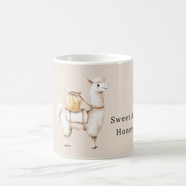 Sweet as Honey Alpaca Coffee Mug (Center)