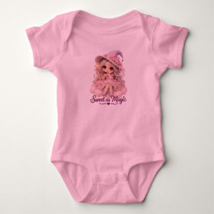 Sweet As Magic Cute Pastel Whimsical Girl T-Shirt Baby Bodysuit